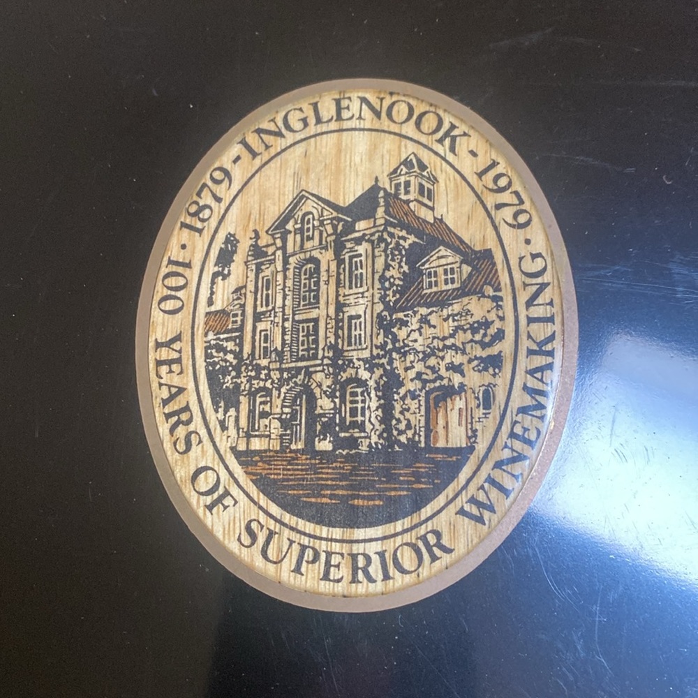 COUROC OF MONTEREY VINTAGE PLATE INGLENOOK 100 YEARS OF WINEMAKING